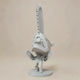 Unpainted 3D Figure Nendoroid Denji Chainsaw Man Painting Diy Gift Colors 15.2 Cm 1:12