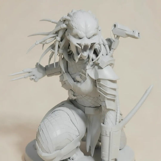 Unbemalte 3d Figur Predator Weiblich 3d Bemalung Diy Geschenk Farben 15,2 Cm 1:12