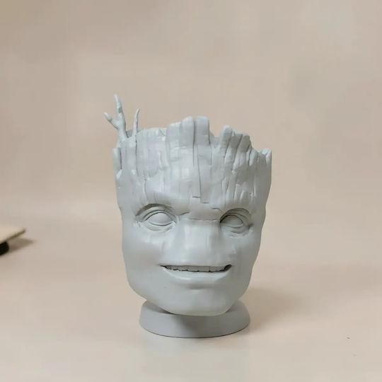 Άβαφη 3d Φιγούρα Custom Head Groot Smiling Βάψιμο Diy Δώρο Χρώματα 15,2 Cm 1:12
