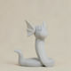Unpainted 3D Figure Life Size Dratini Pokemon Painting DIY Gift Colors 15.2 Cm 1:12