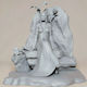 Unpainted 3D Figure Daenerys Targaryen From Game Of Thrones Painting Diy Gift Colors 20 Cm 1:8