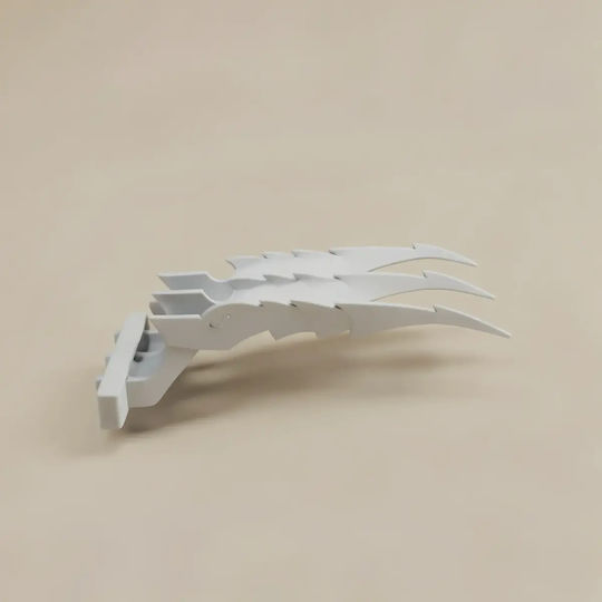 iLovePrints Sammelbare Figuren 3D Cosplay Wolverine Predator Klauen Tragbare Bemalung Diy Geschenk Farben 30 Cm 1:6