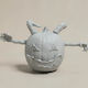 Небоядисана 3D Фигура Various Pumpkin Head Face Head Хелоуин Боядисване DIY Подарък Цветове 30 см 1:6