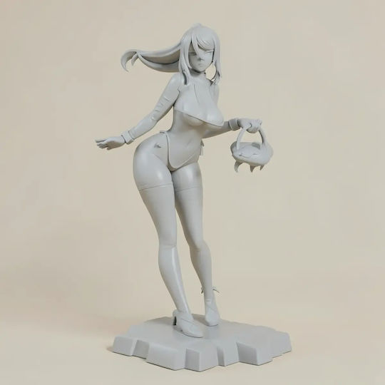 Άβαφη 3D Фигура Хелоуин Самус Боядисване DIY Подарък Цветове 20 см 1:8