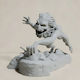 Unpainted 3D Figur Jaw Titan V3 Aus Angriff auf Titan Bemalen Diy Geschenk Farben 15,2 cm 1:12