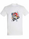 Unisex T-shirt Asap Rocky Dont Be Dumb Design Weiß
