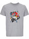 T-shirt Unisex " Asap Rocky Dont Be Dumb Design " Grey Melange