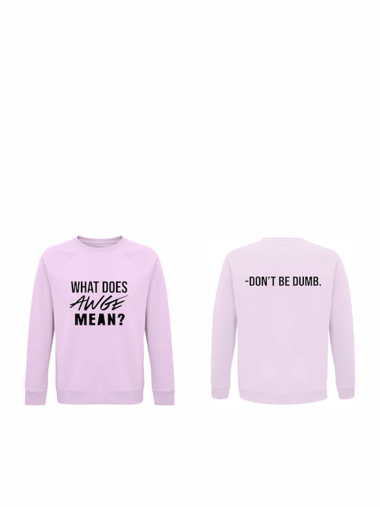 Bio-Sweatshirt Unisex Asap Rocky Was Bedeutet A...
