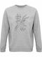 Sweatshirt Organic Unisex " Lola Bunny Spanking Bags Bunny Kinky Cartoons " Grey Melange
