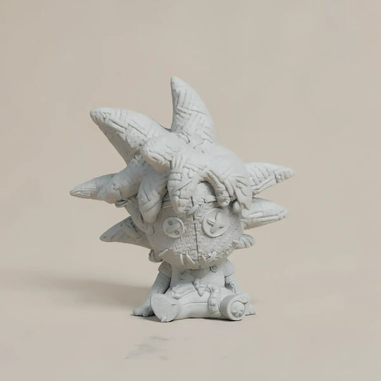 iLovePrints Sammelbare Figuren Άβαφη 3d Figur Goku Plush 3d Bemalung Diy Geschenk Farben 15,2 Cm 1:12
