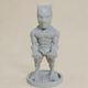 Unpainted 3D Figure Black Panther Joystick Holder 3D Painting DIY Gift Colors 15.2 Cm 1:12