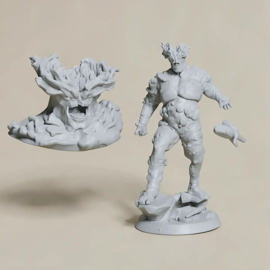 Unpainted 3D Bloater Figure Last Us Digital Painting DIY Gift Colors 15.2 Cm 1:12