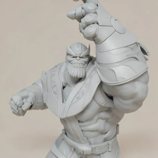 Небоядисана 3D Фигура Танос Mad Titan 3D Модел Боядисване DIY Подарък Цветове 20 См 1:8