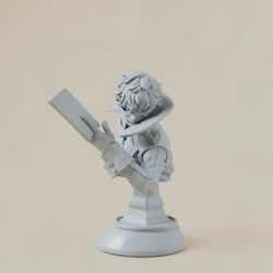 Figurină 3D Nevopsită Joker Persona 5 Bust Vopsire Diy Cadou Culori 15,2 Cm 1:12