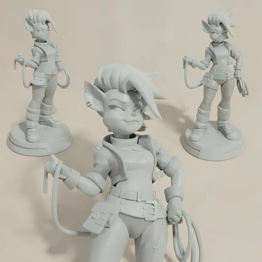 Άβαφη 3D Колекционерска Фигура Tawna Crash Bandicoot Standing Files Боядисване DIY Подарък Цветове 30 см 1:6