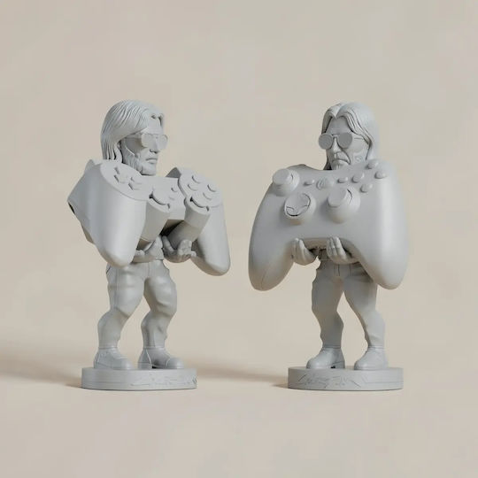Sammlbare Figur Άβαφη 3d Keanu Reeves Johnny Silverhand Joystick Holder Basis Diy Δώρο Χρώματα 30 Cm 1:6