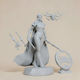 Unpainted 3D Figure Hela Helmet 3D Printing Model Thor Painting DIY Gift Colors 20 Cm 1:8
