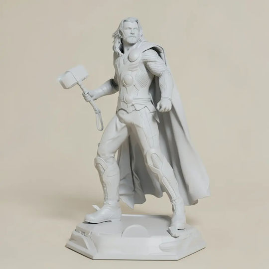 Figurină 3D Nevopsită Thor Avenger Vopsire DIY Cadou Culori 30 Cm 1:6
