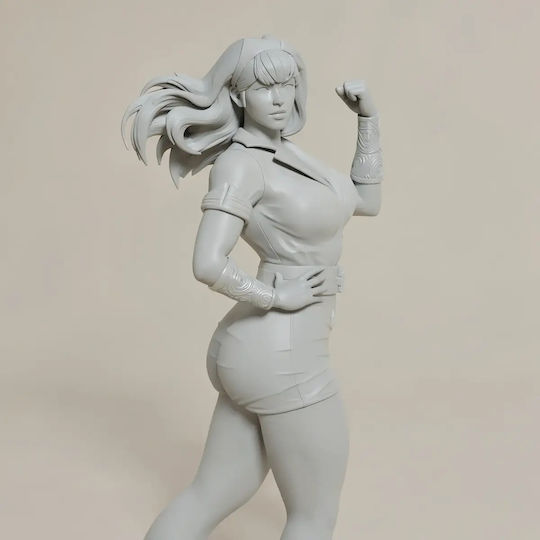 Άβαφη 3d Φιγούρα Bombshell Wonder Woman V2 Βάψιμο Diy Δώρο Χρώματα 20 Cm 1:8
