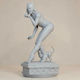 Unbemalte 3d Figur Catwoman V9 Aus Dc Bemalung Diy Geschenk Farben 30 Cm 1:6