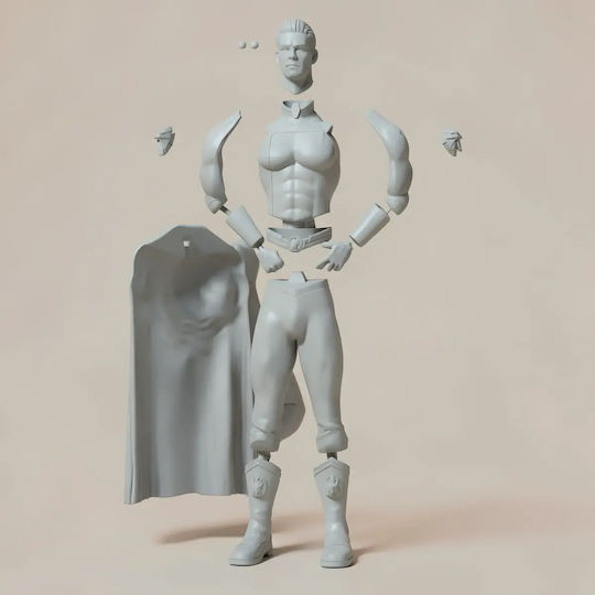 Άβαφη 3d Sammelbare Figur Homelander Stand From Boys Basis Diy Δώρο Χρώματα 15,2 Cm 1:12