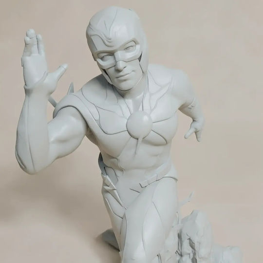 Unbemalte 3d Figur Flash Ezra Miller Laufende 3d Druck Figurine Bemalen Diy Geschenk Farben 20 Cm 1:8