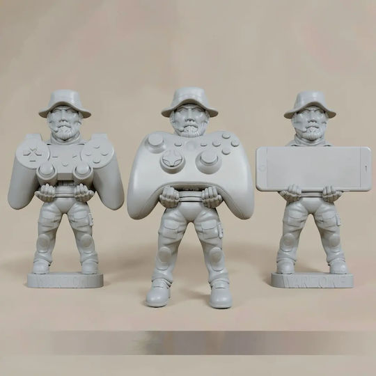 Άβαφη 3d Sammelbare Figur John Price Call Duty Joystick Holder Basis Diy Bemalung Geschenk Farben 30 Cm 1:6