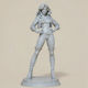 Небоядисана 3D Фигура Rogue Stand Pose Боядисване Направи Си Сам Подарък Цветове 15,2 См 1:12