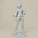 Unpainted 3D Figure Miorine Rembran From Gundam Painting Diy Gift Colors 20 Cm 1:8
