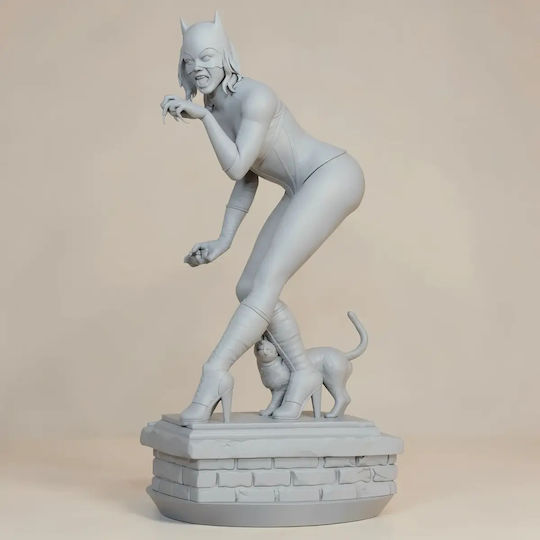 Unbemalte 3d Figur Catwoman V9 Aus Dc Bemalbar Diy Geschenk Farben 15,2 Cm 1:12