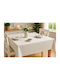 NufJoy Fleckabweisendes Tischtuch Set Heirloom 140x180cm