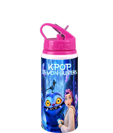 Digital Place Vânătorii De Demoni K-Pop Sticlă Pentru Copii Vânătorii De Demoni K-Pop Aluminiu 600ml
