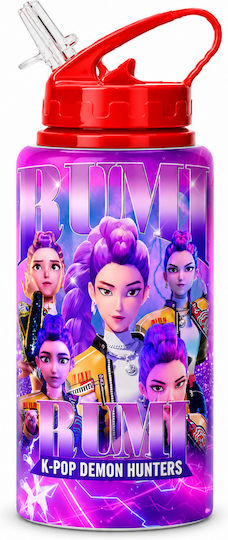 Digital Place Vânătorii De Demoni K-Pop Sticlă Pentru Copii Vânătorii De Demoni K-Pop Aluminiu 600ml