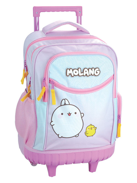 Back Me Up Molang Ученическа Раница Куфар Основ...