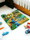 Kids Decorative Pillow Plush Decorative Green 28x28cm