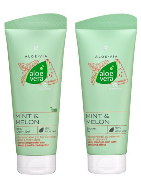 LR Mint & Melon Hautpflege-Set für Körperreinig...