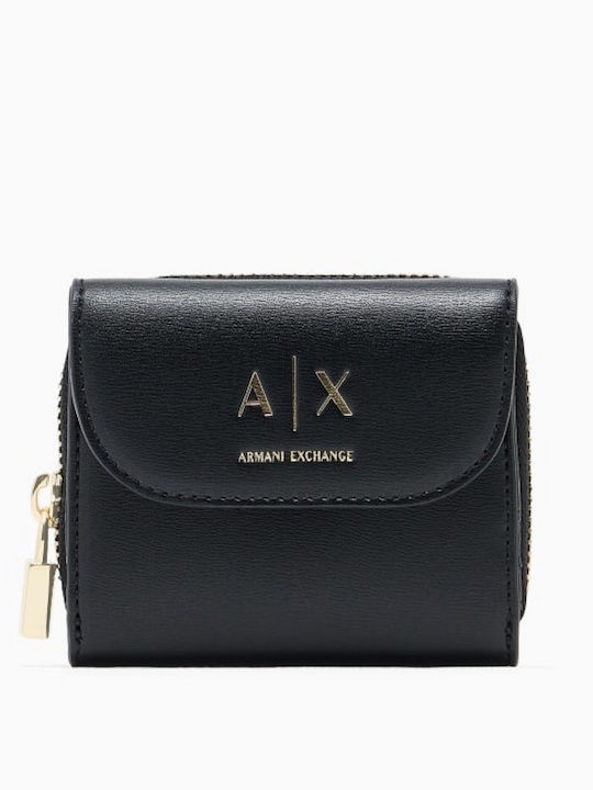 Armani Exchange Малък Дамски Портфейл Черен