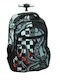 Back Me Up Dive Schulranzen Trolley Grundschule mit Flaschenhalter Mehrfarbig 33 x 28 x 48cm
