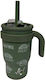 abo In A Fast World Be A Turtle Stainless Steel Kids Water Bottle Thermos with Straw Multicolour 350ml