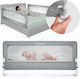 Nukido Foldable Bed Rail Guard Metal Grey 70cm