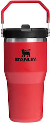 Stanley IceFlow Flip Straw 2.0 Glass Thermos St...