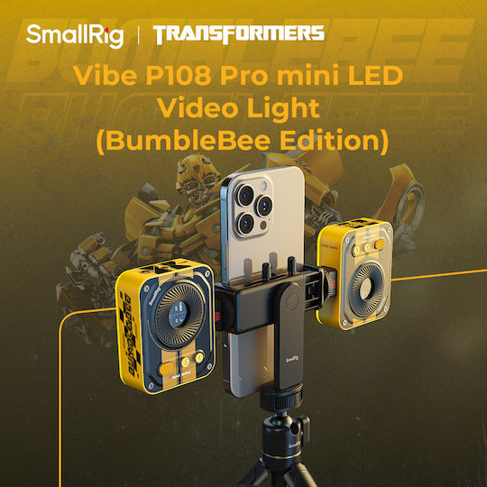 Smallrig Vibe P108 Pro Mini LED Video Licht „Bumblebee Edition“ 5511