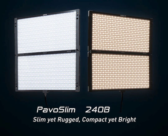 Nanlite Pavoslim 240b Panou LED pliabil Bi-Color 240W 22990 Lux