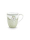 PiP Studio Lily&lotus Tiles Light Green Κούπα Κεραμική Πράσινη 350ml