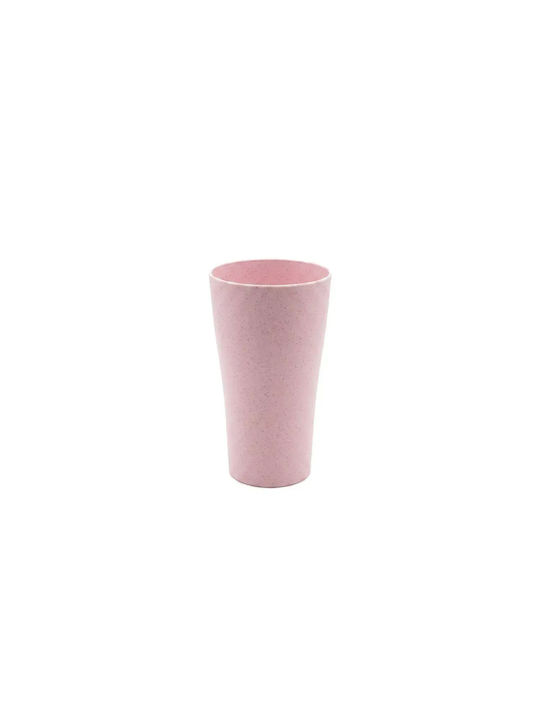 Viosarp Pahar din Plastic în Culoare Roz 600ml