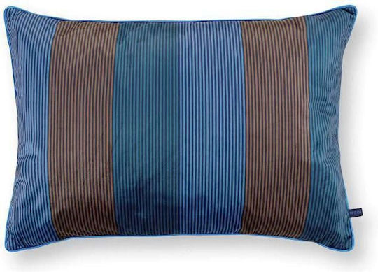 PiP Studio PiP Studio Zierkissen Multi Stripe Blau 70x50cm