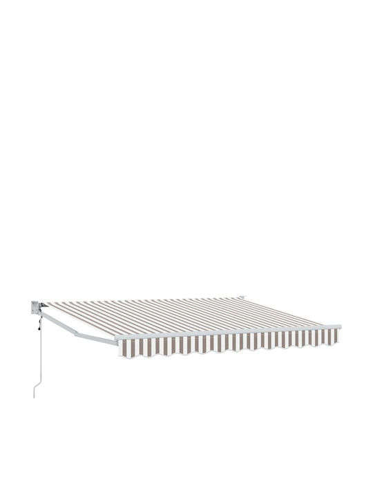 vidaXL Τέντα Βεράντας Γκρι 3x2m