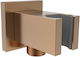 Wall Mounted Water Supply Support Imex Sfr001/orc Matte Rose Gold Copper Pvd