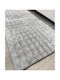 Linea Home Non-Slip Runner Furry Silver Rug 70x150cm