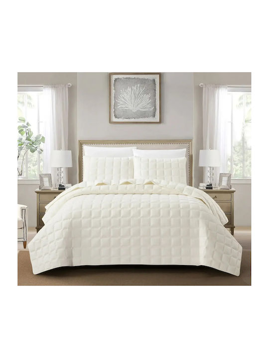 Liolios Home Savona Σετ Κουβερλί Ημίδιπλο Cream...